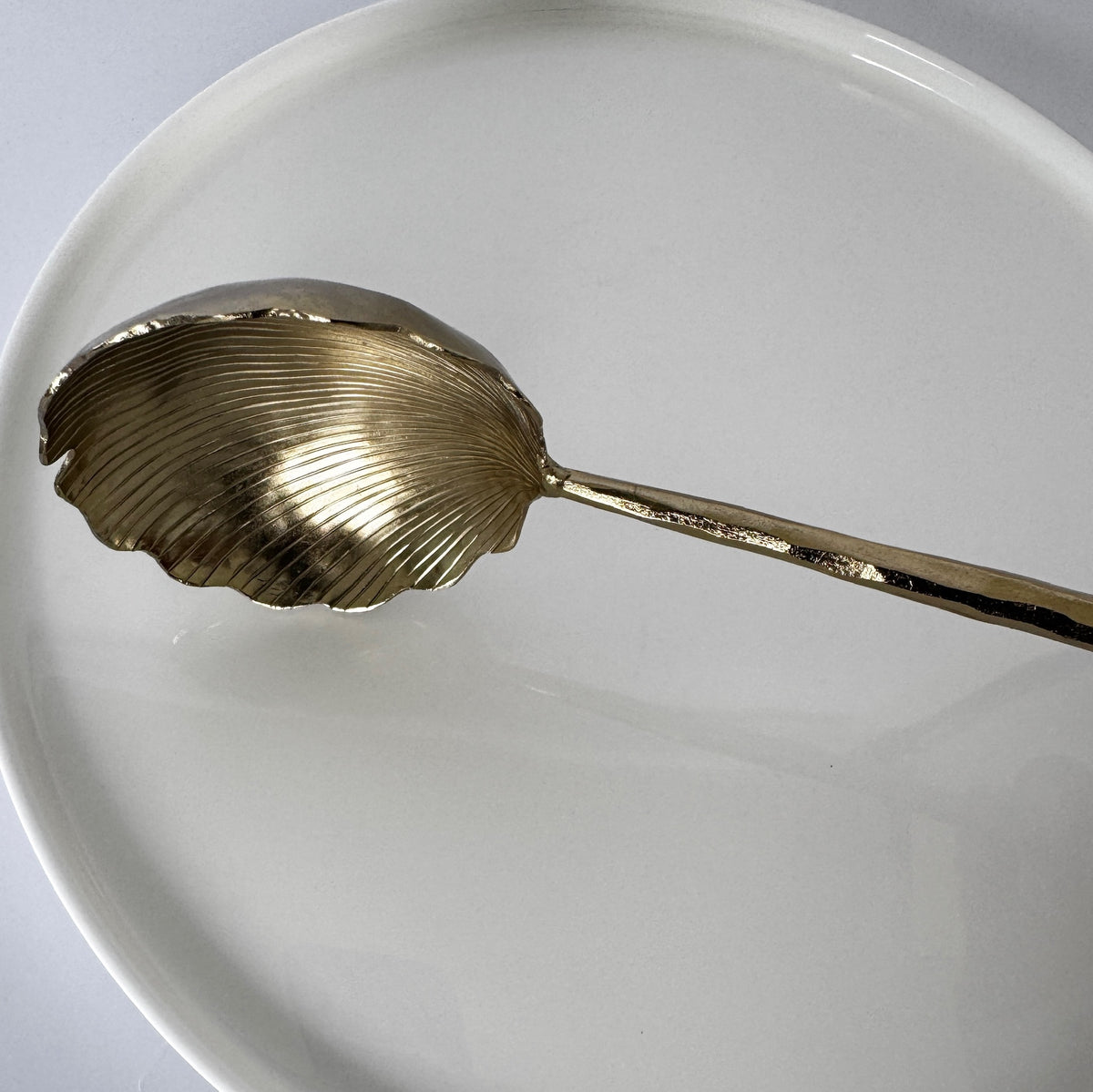Gold Leaf Serving Spoon