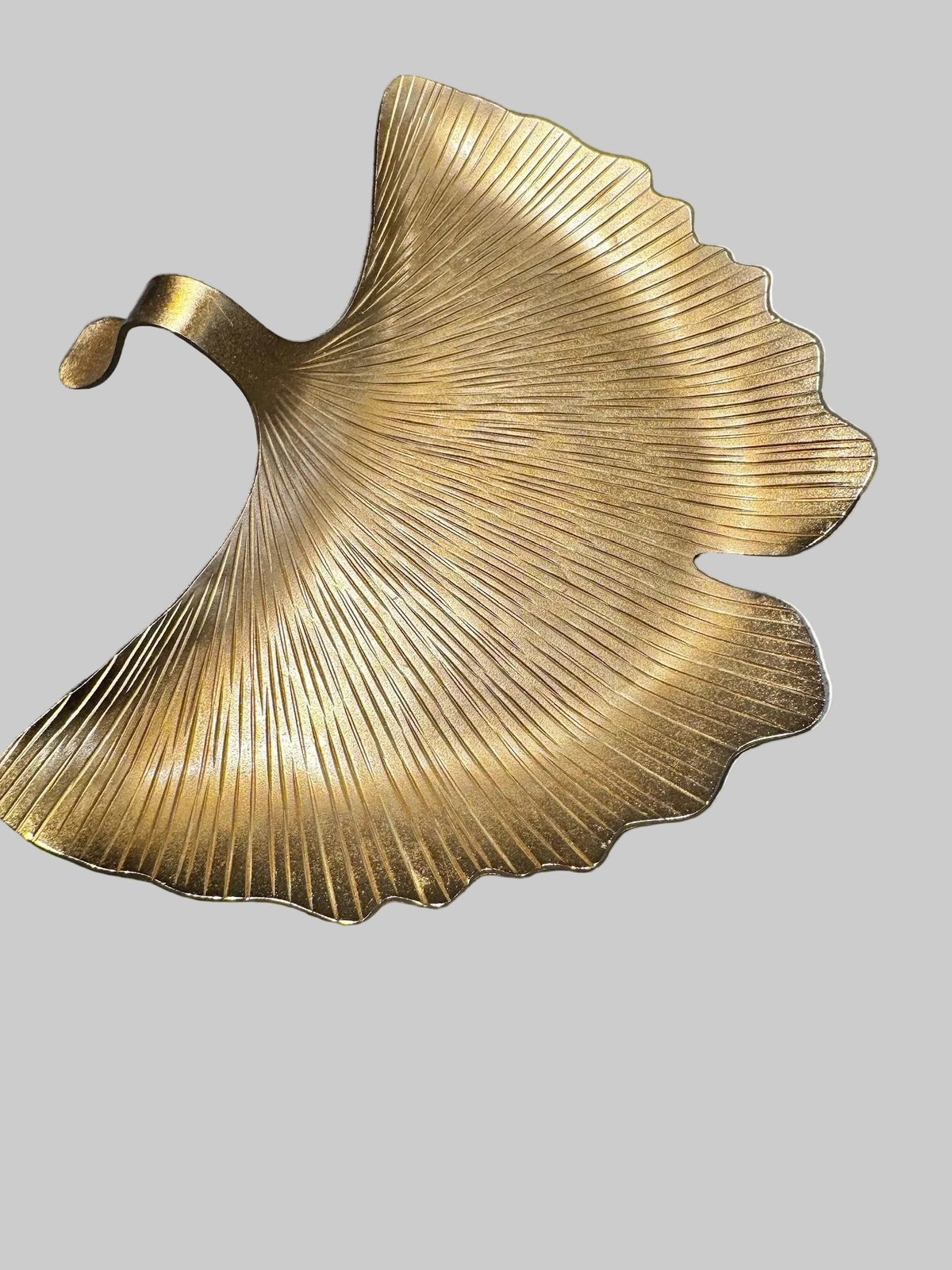 Gold Leaf Accent Dish