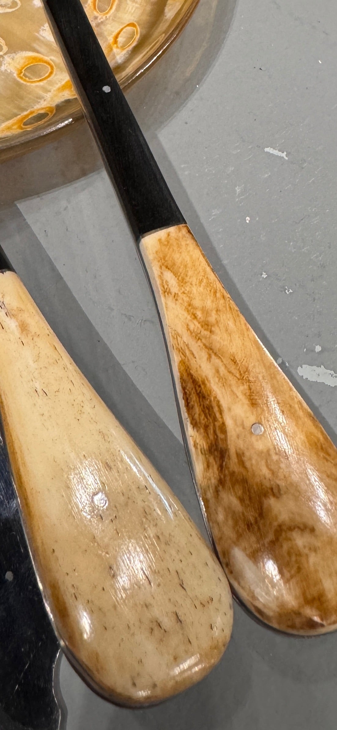 Rees Horn Salad Servers