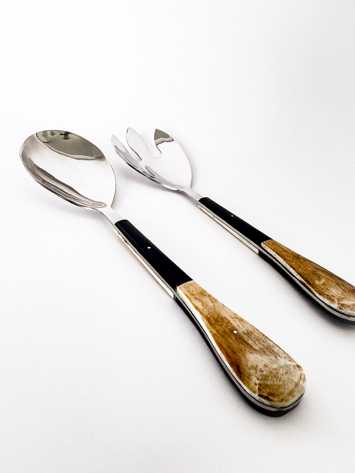 Rees Horn Salad Servers