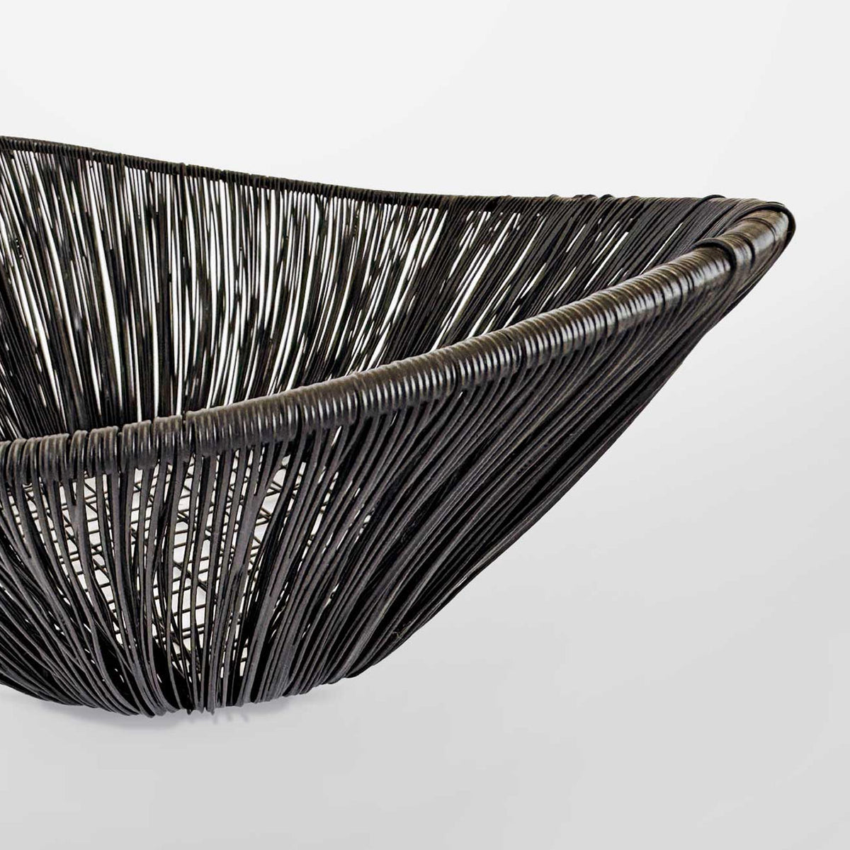 Jazz Wire Bowl-Matte Black